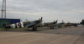Spitfires  & Hurricane 2021.JPG