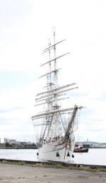 Shabab Oman II West India Dock 2022.JPG